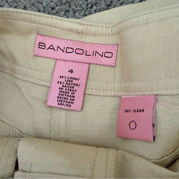 Bandolino duo pants 4 green and beige - Picture 6 of 15